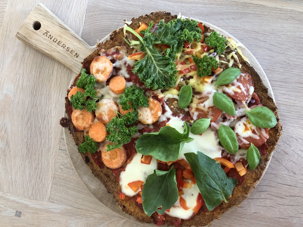 pizza glutenfri græskar