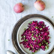 Rødbede knoldselleri salat