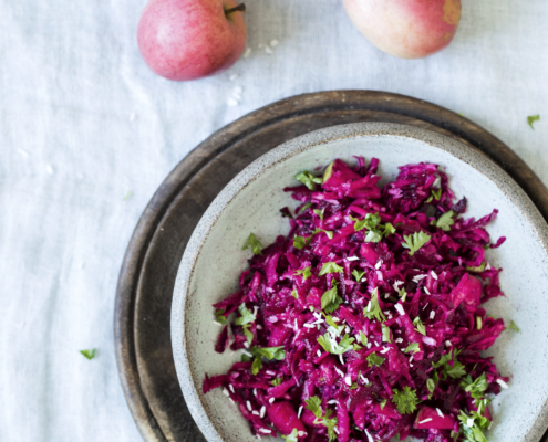 Rødbede knoldselleri salat